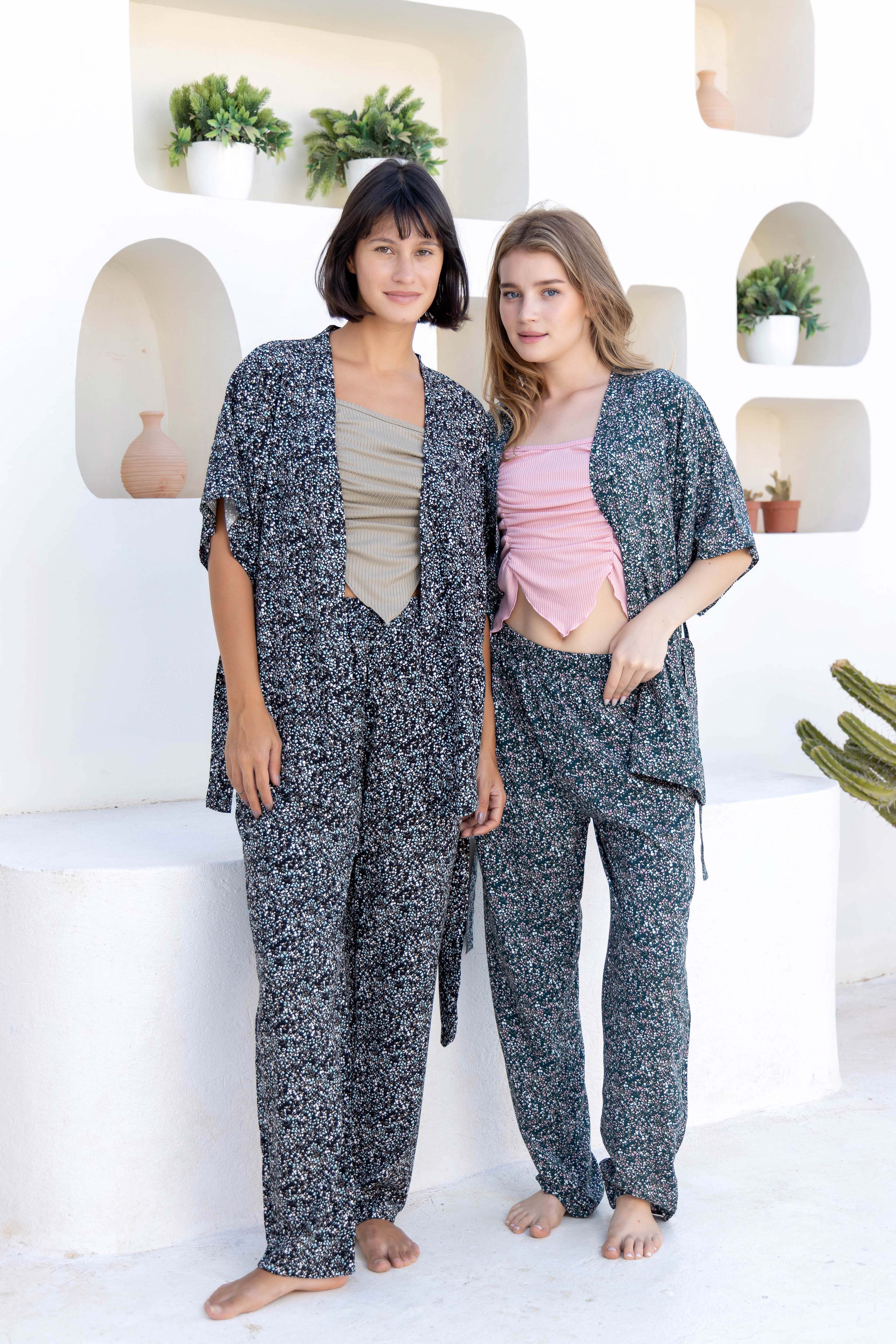 Speckled Knit Lounge Set