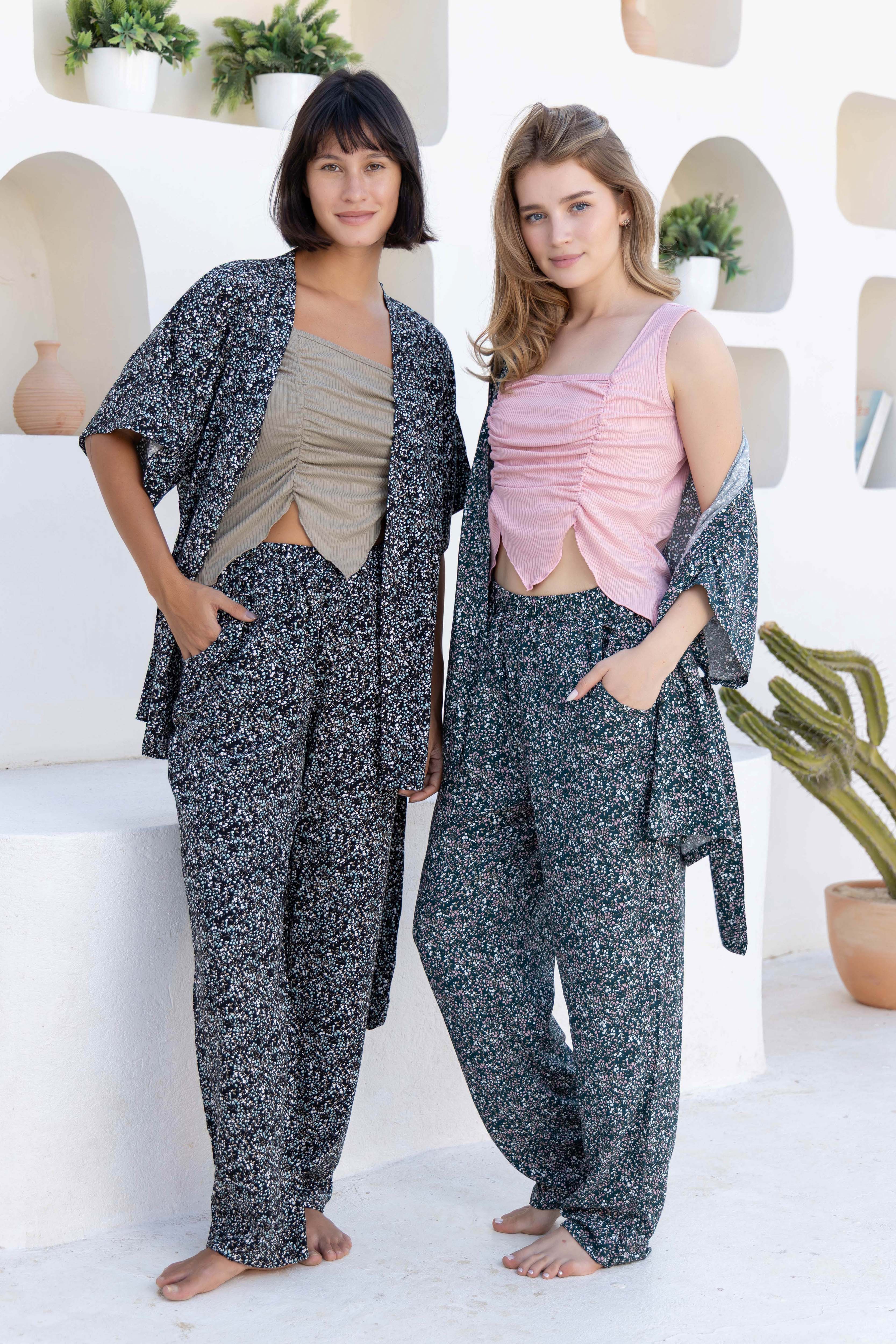 Speckled Knit Lounge Set