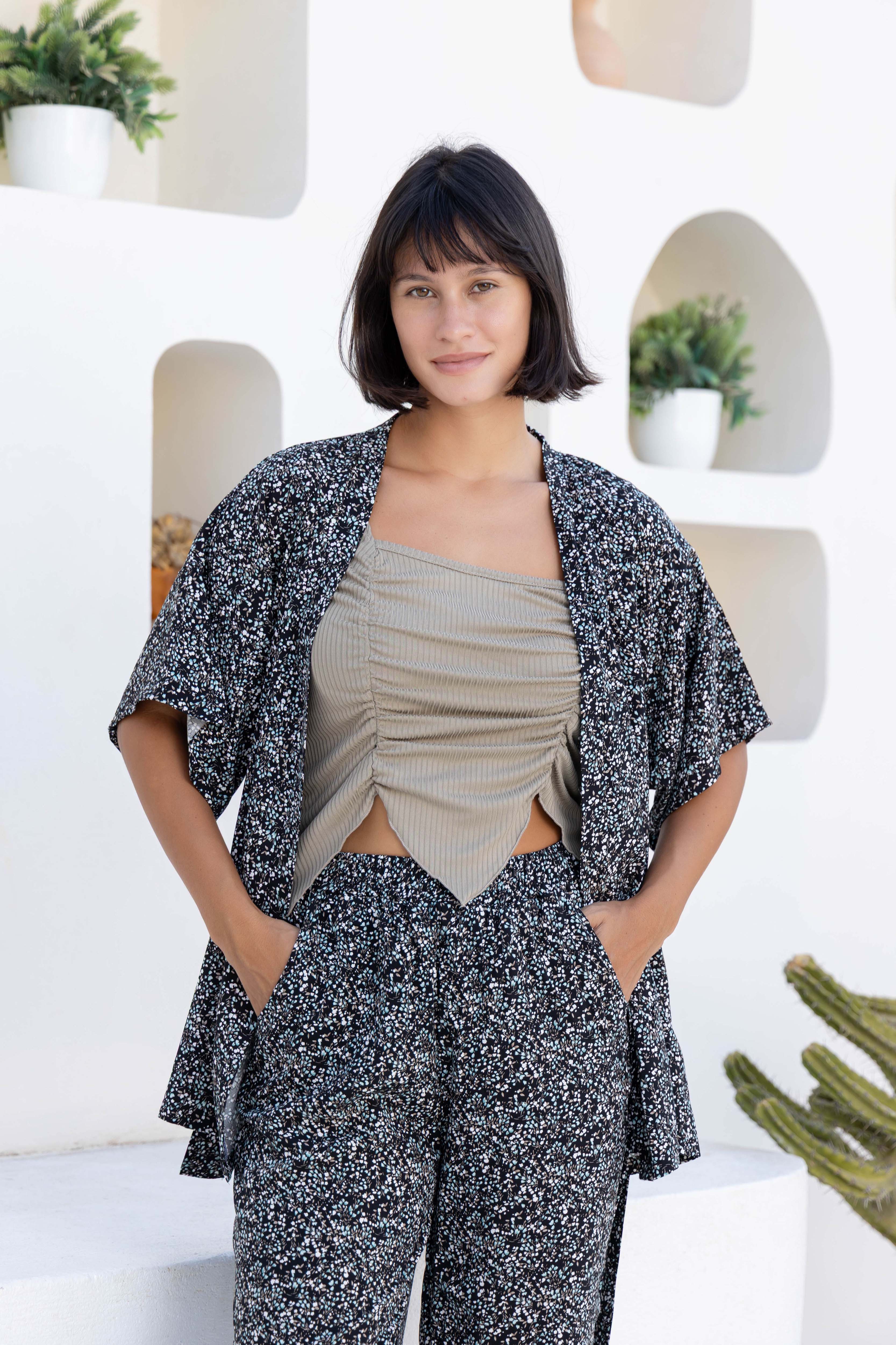 Speckled Knit Lounge Set