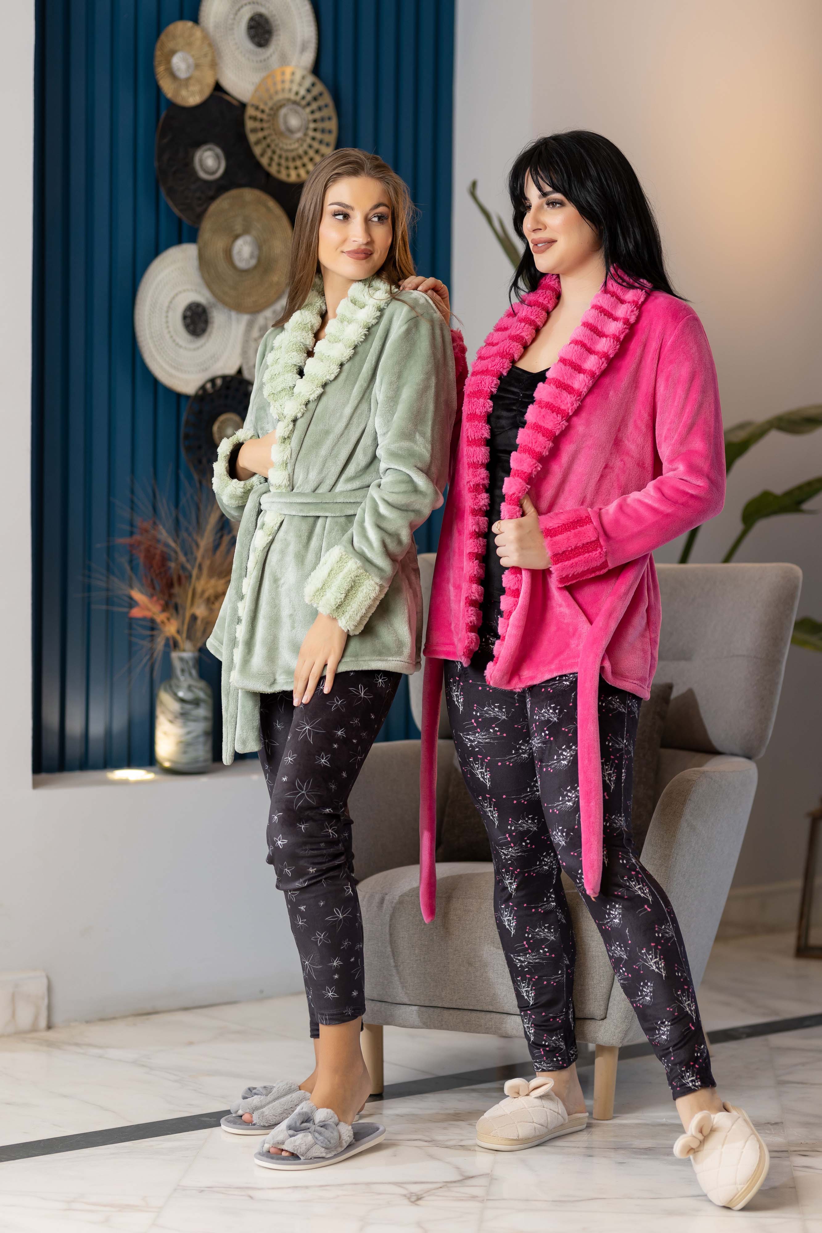 بيجامة بولار 3 قطع