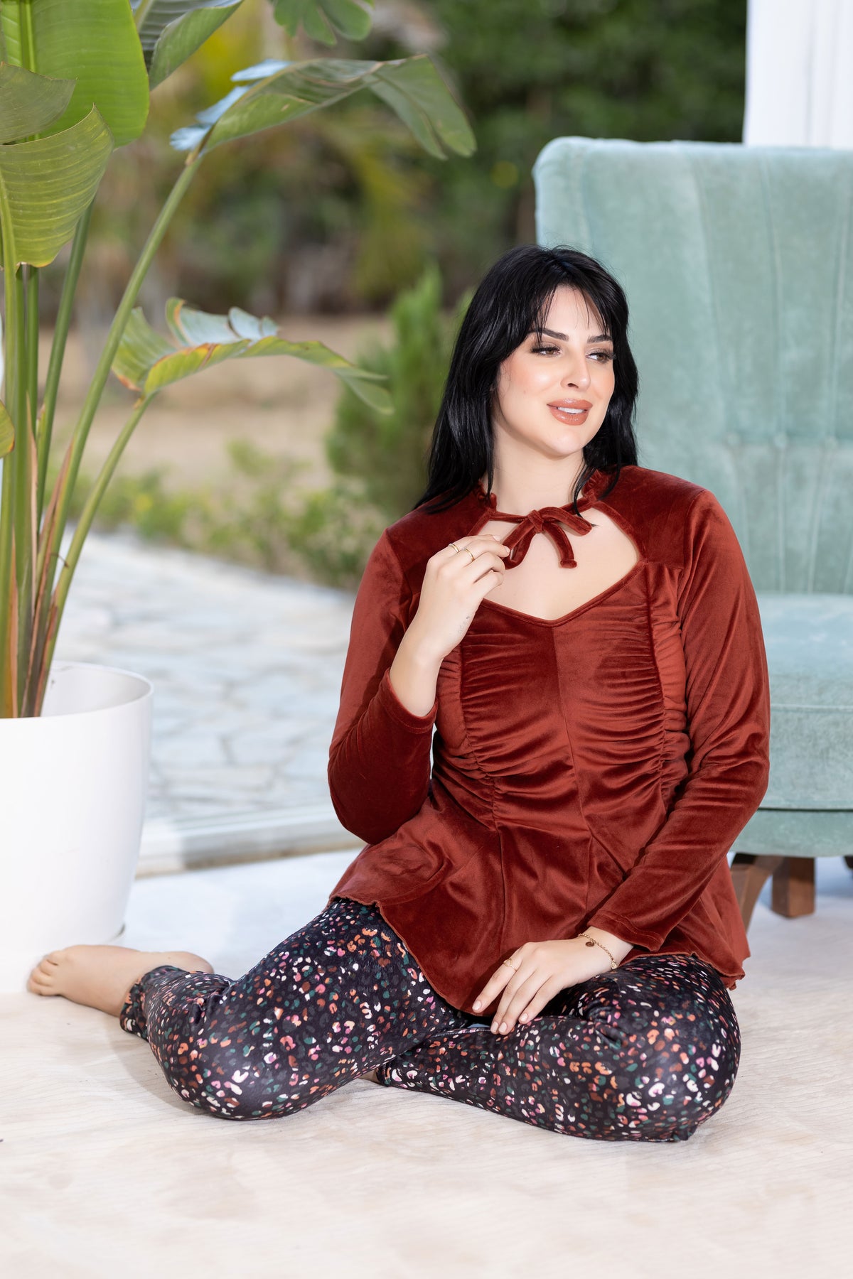 Pajama Velvet 2 Pieces