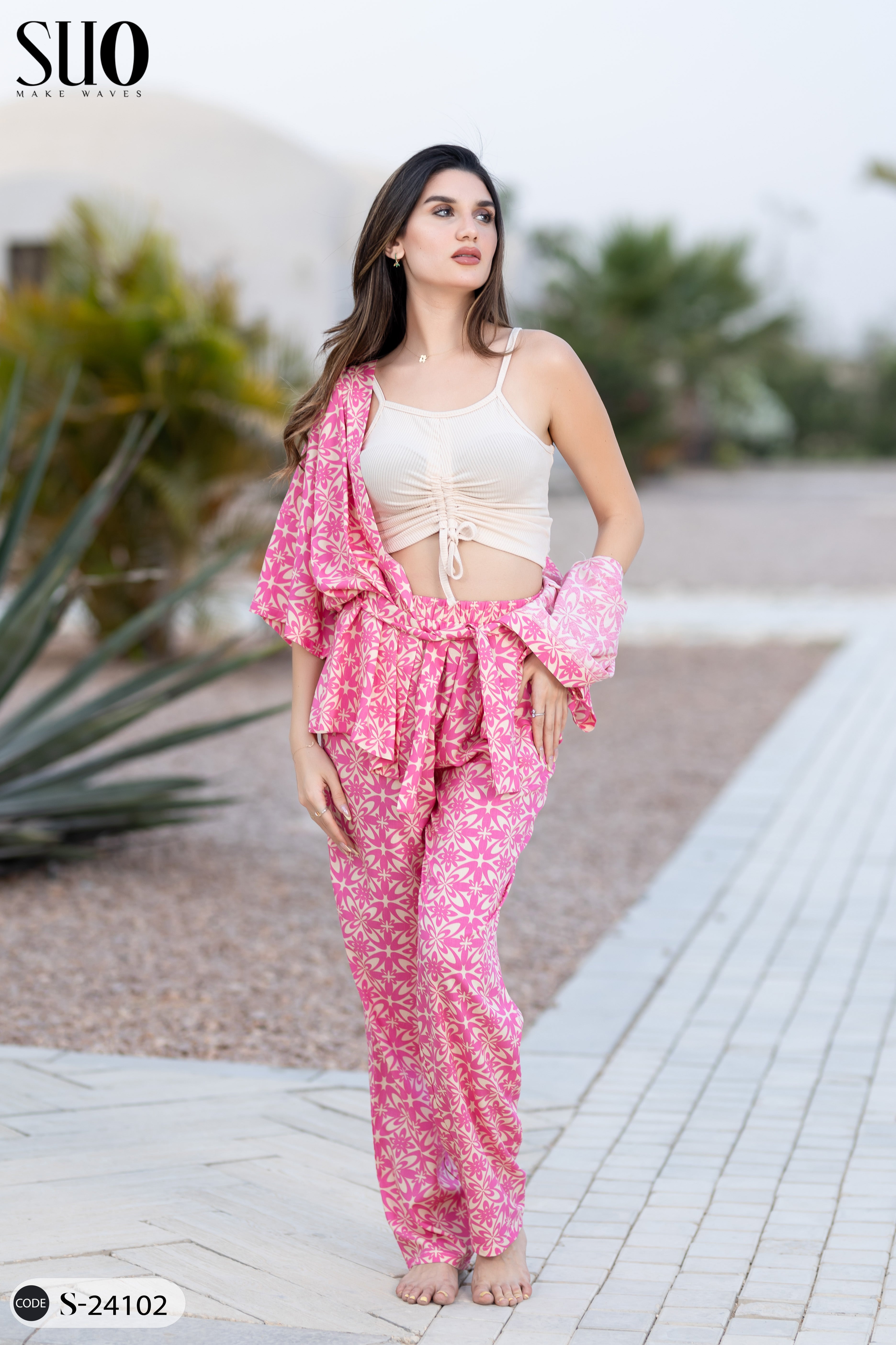 بيجامة 3 قطع