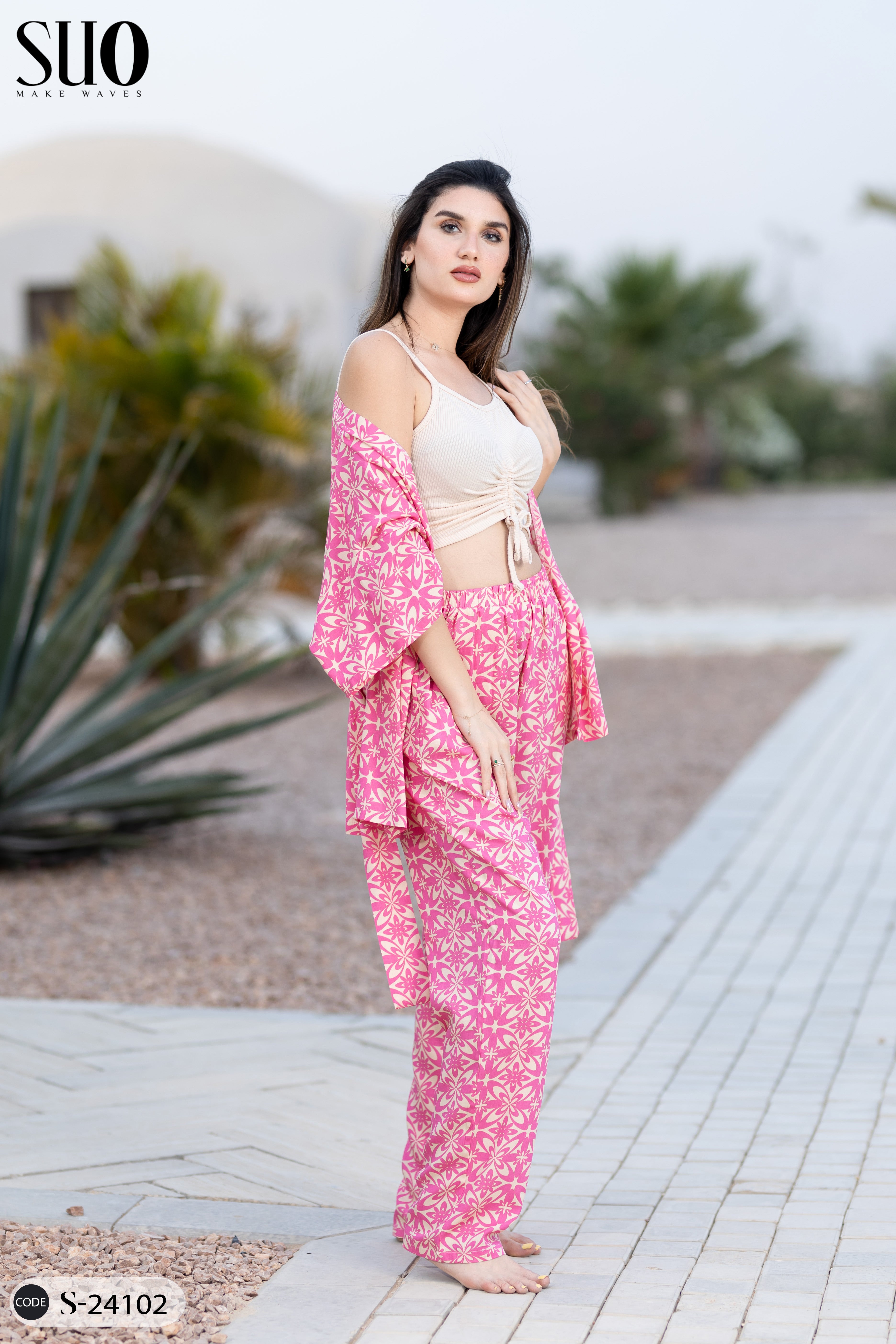 بيجامة 3 قطع