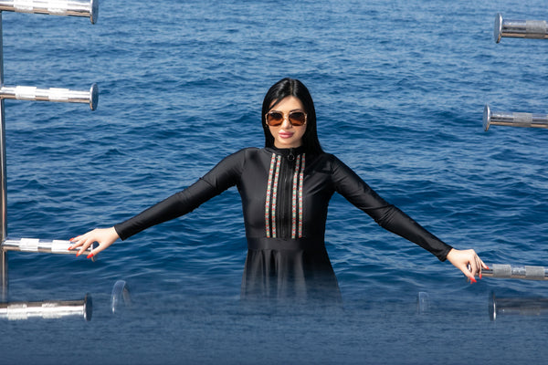 Burkini swimsuit