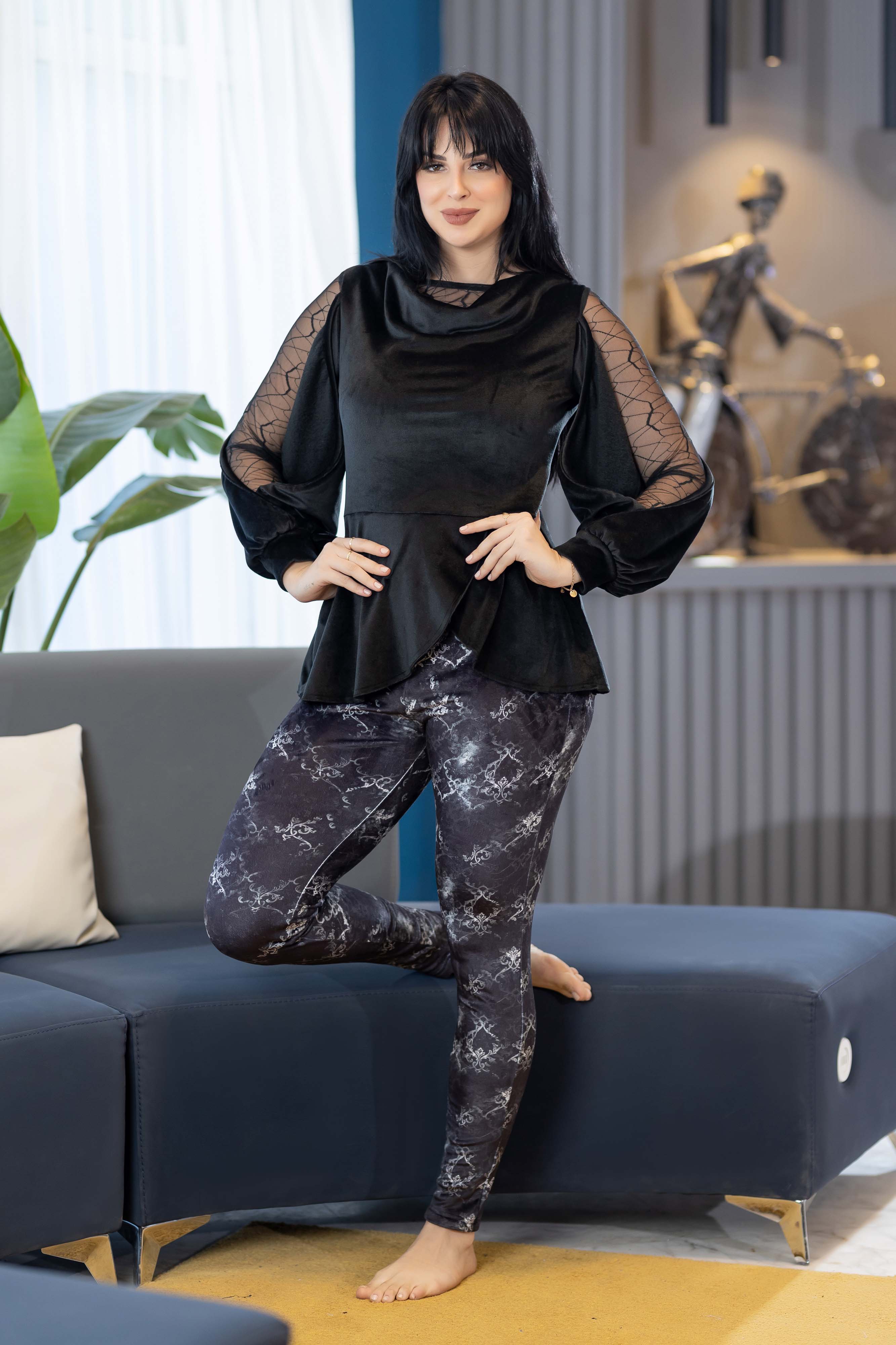 PAJAMA VELVET 2 PCS