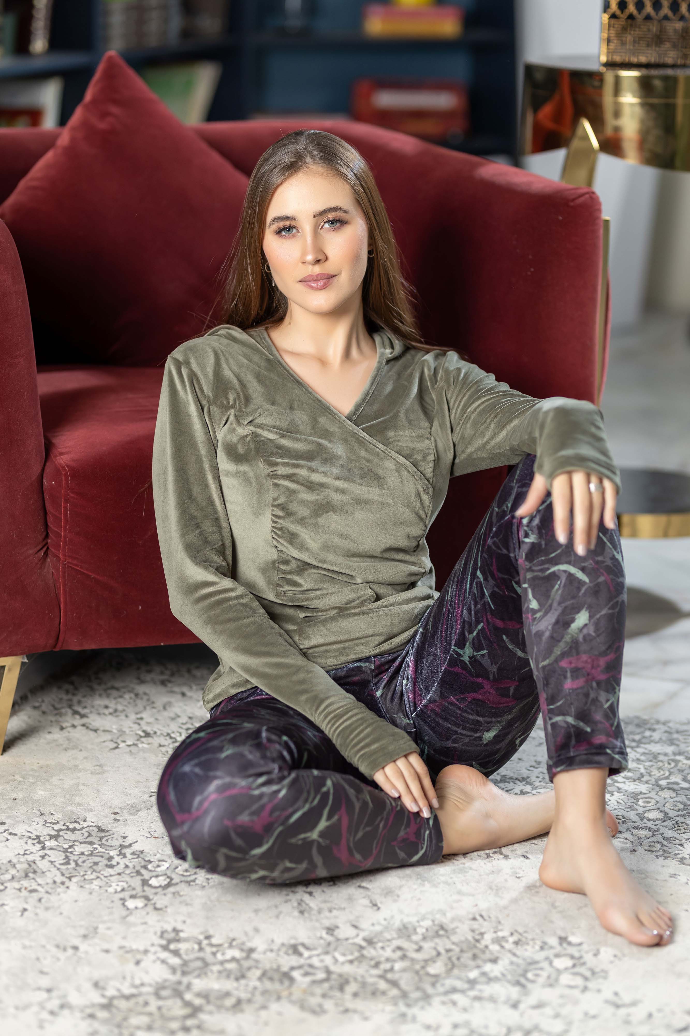 PAJAMA VELVET 2 PCS