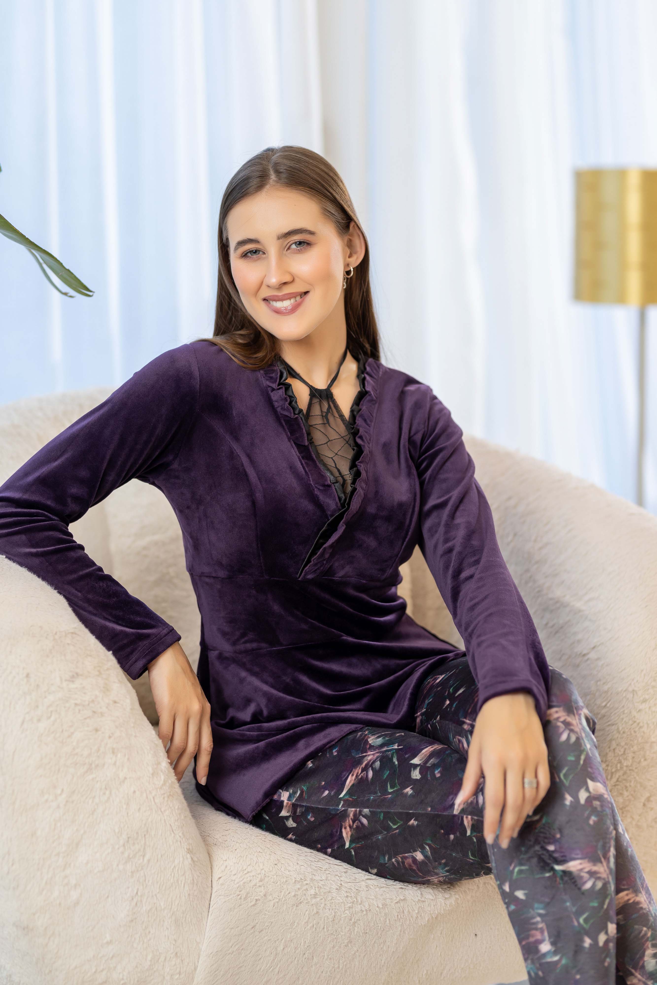 PAJAMA VELVET 2 PCS