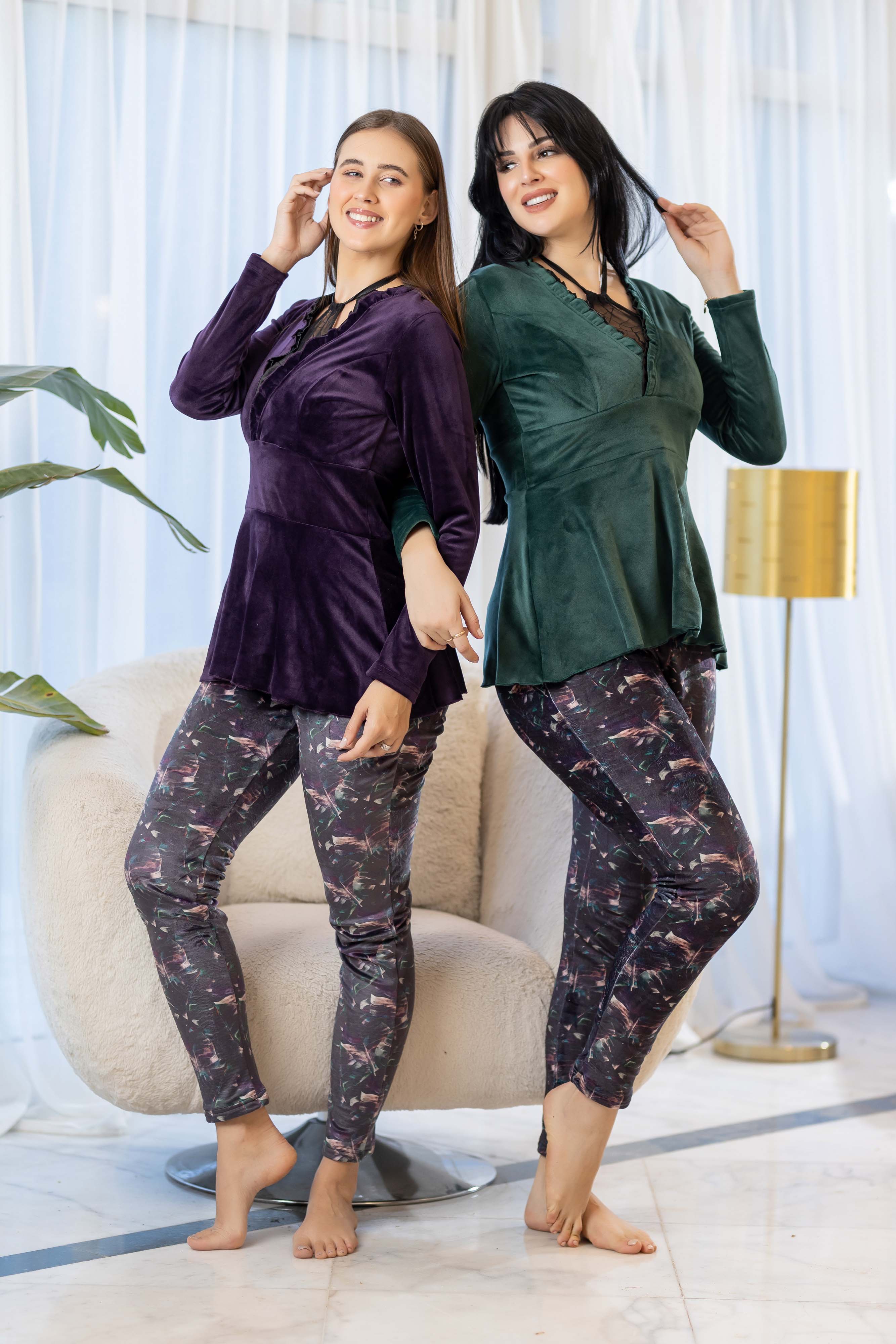 PAJAMA VELVET 2 PCS