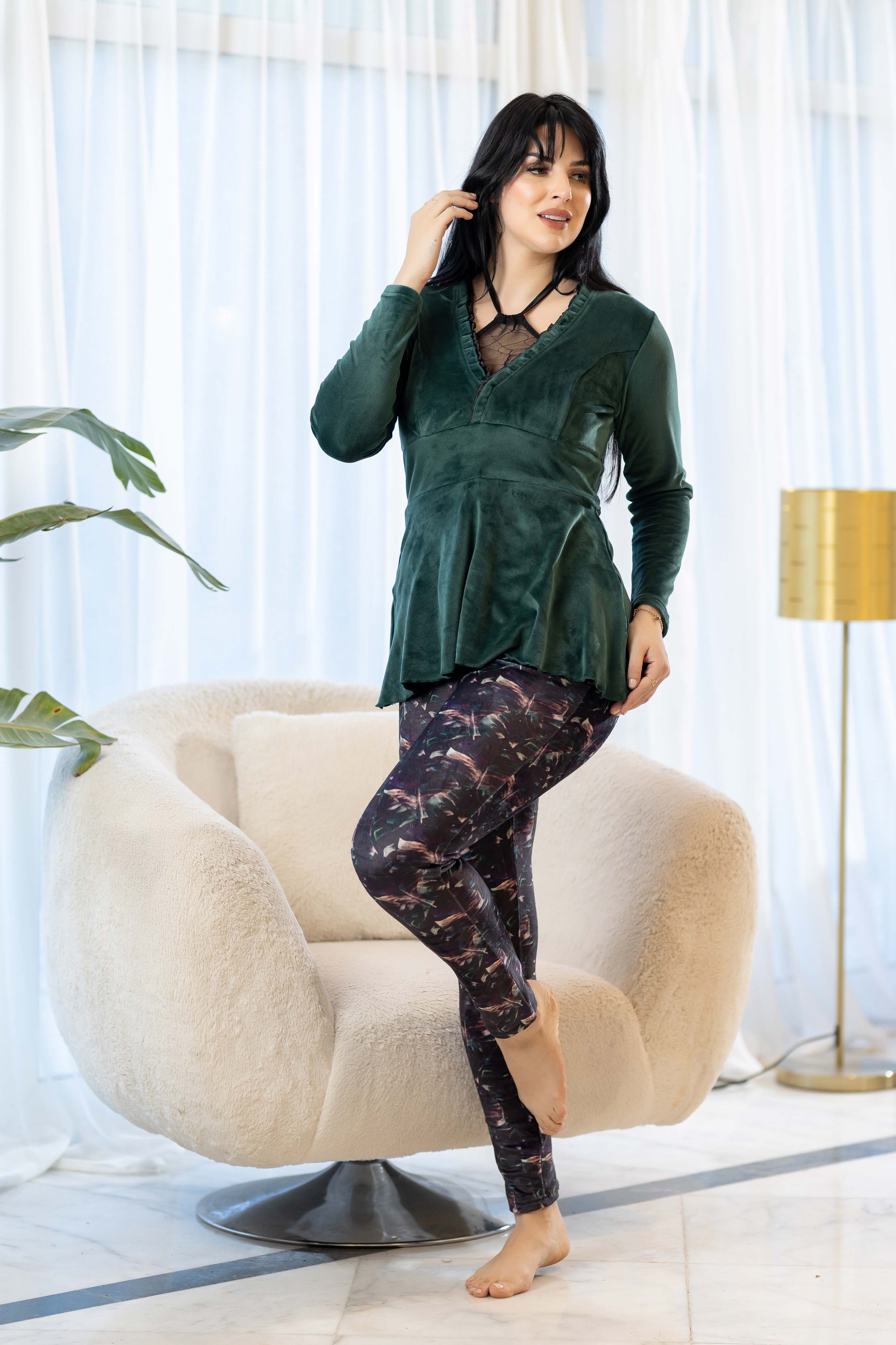 PAJAMA VELVET 2 PCS