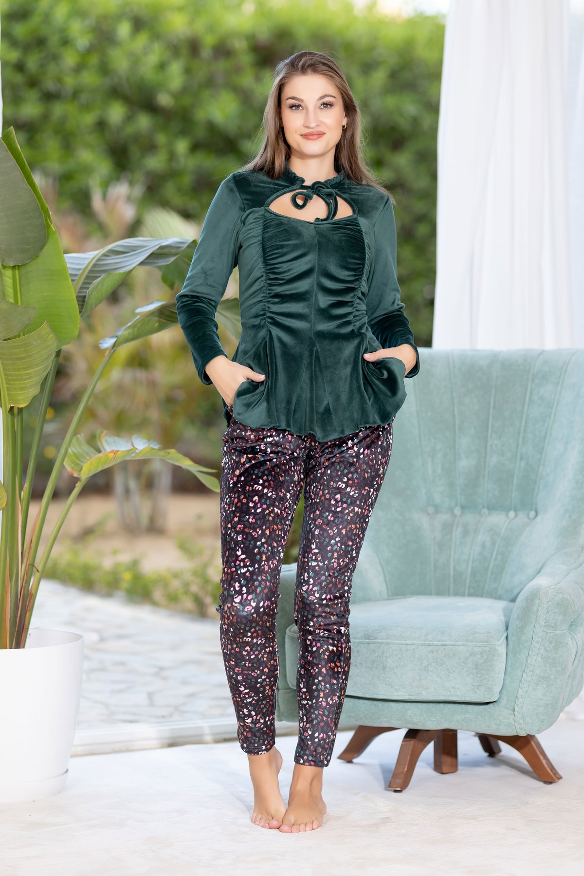 Pajama Velvet 2 Pieces