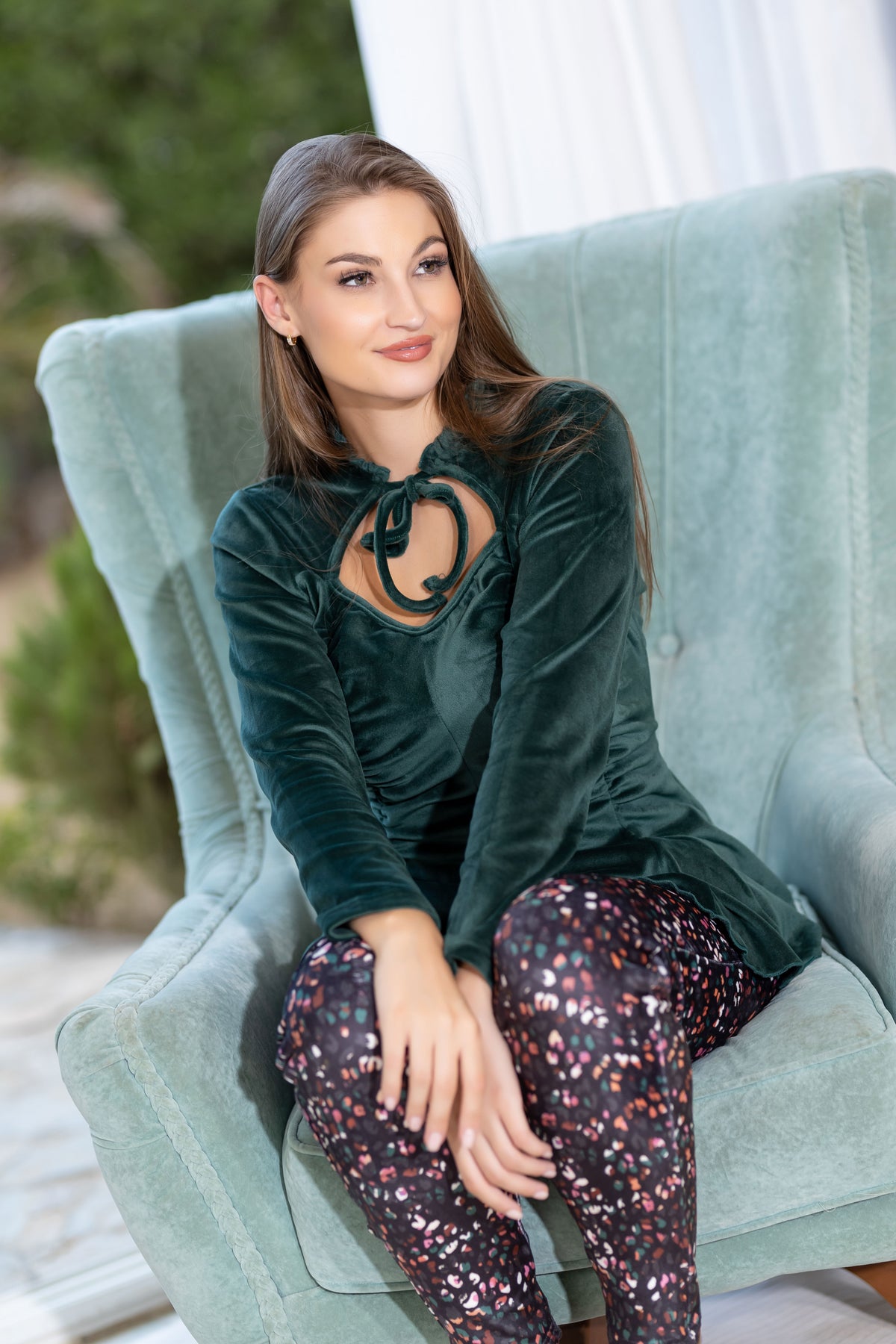 Pajama Velvet 2 Pieces