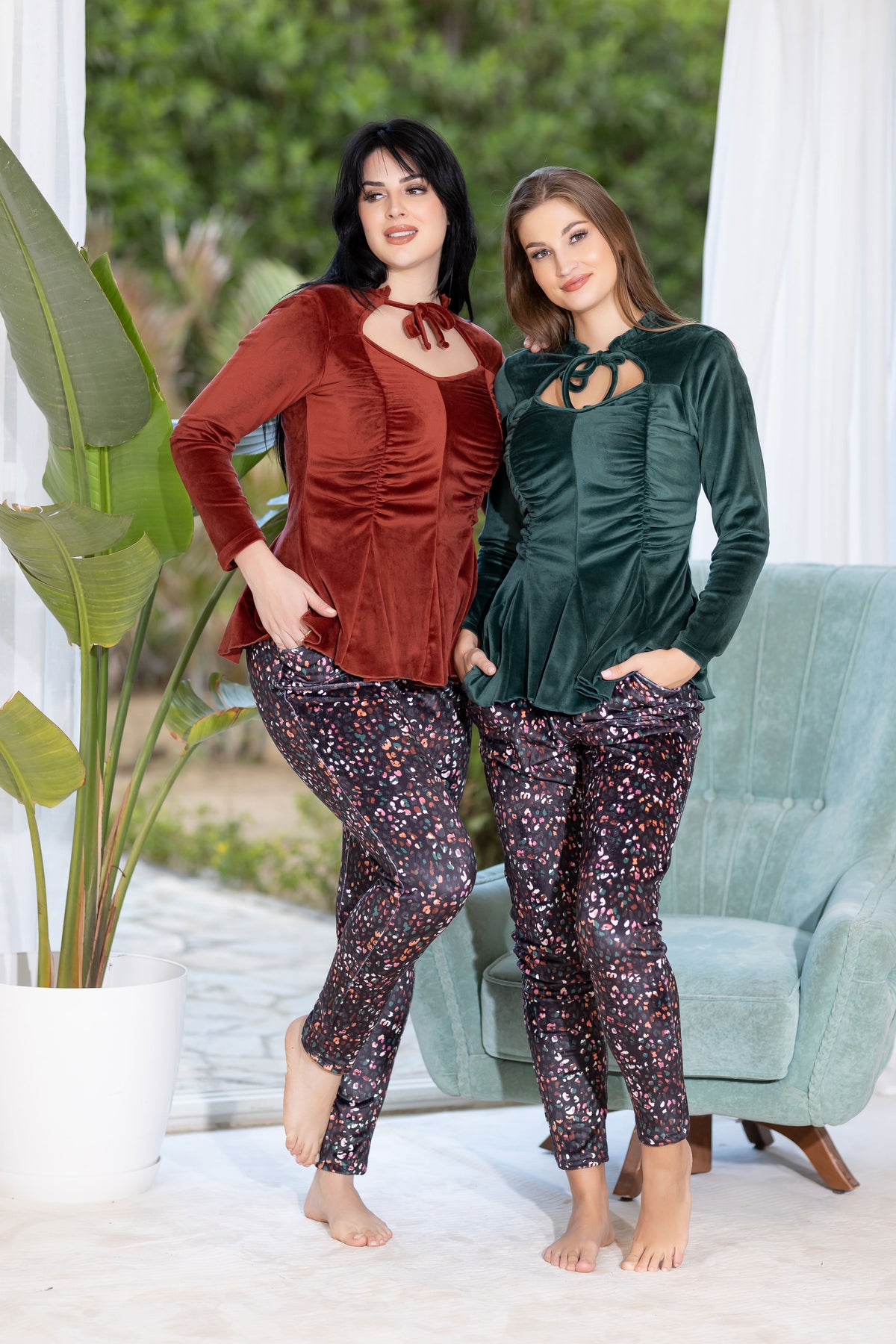 Pajama Velvet 2 Pieces
