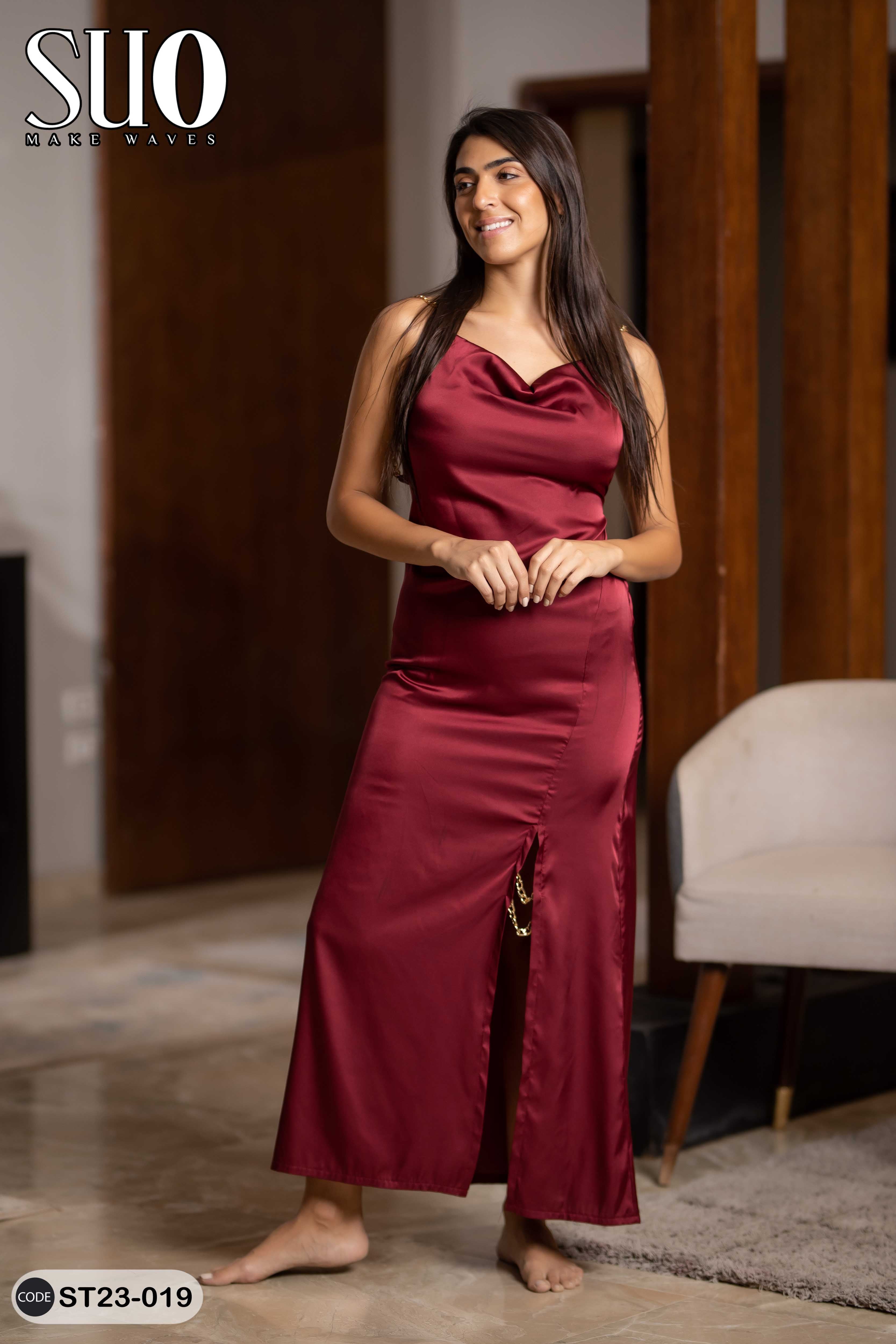 Luxe Slip Chain Dress