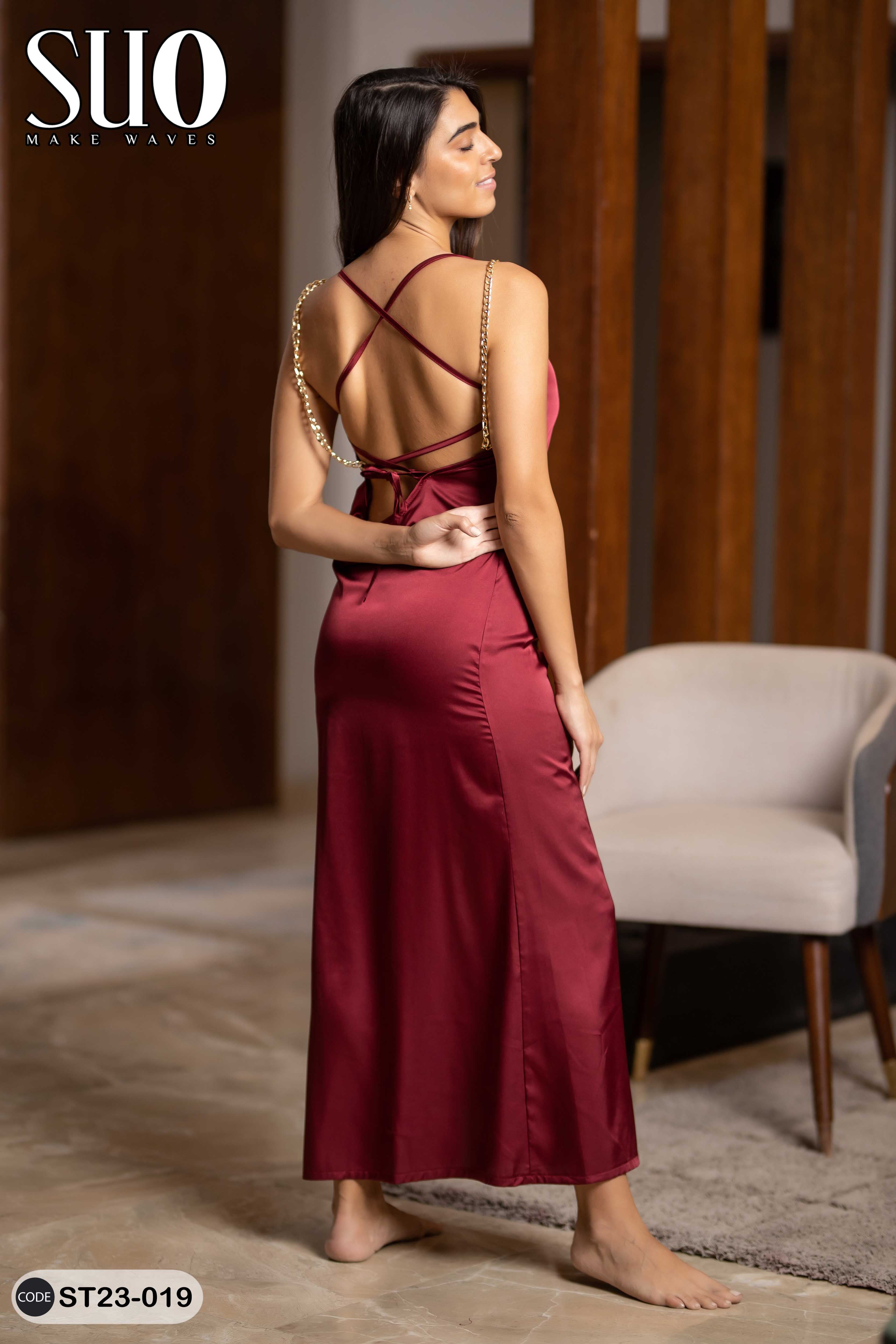 Luxe Slip Chain Dress