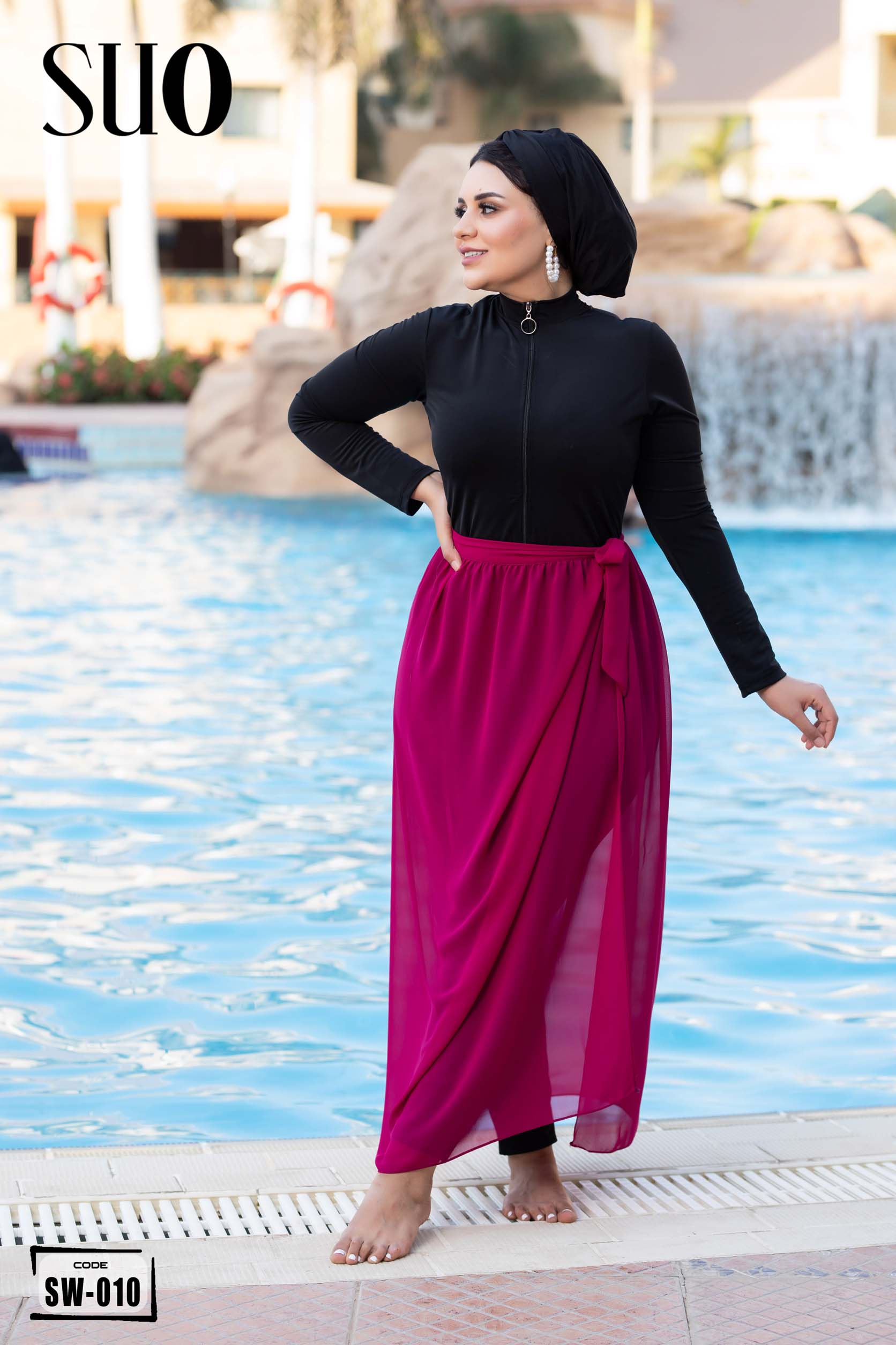 غطاء ملابس السباحة النسائية سارونغ بيتش